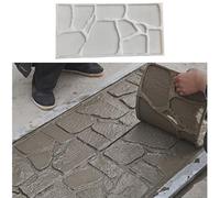 Tapis d'estampage en béton réutilisable avec texture de dalle irrégulière pour moules de chemin de ciment