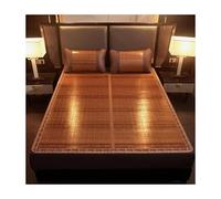 Tapis d'été rafraîchissant en bambou - Matelas de couchage pliable double face avec taie d'oreiller pour la maison, l'école et la chambre à coucher - Literie d'été respirante pour un confort ultime