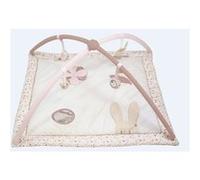 TROIS KILOS SEPT - Tapis d'éveil 100x100 cm Rose et Lili