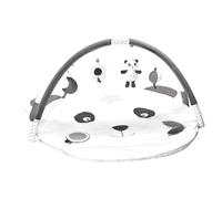 Sauthon - Tapis d'éveil Chao Chao Panda - Velours blanc 100x80 cm