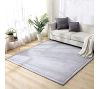 Tapis d'éveil antidérapant pour bébé, tapis de chambre d'enfant, tapis en velours corail, tapis de jeu ramper 3 cm, tapis pour enfants, Tapis ramper doux pour salon, chambre à coucher 120 x 220 cm