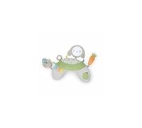 Ingenuity, Traversin Cozy Prop Sylvi - Coussin Tummy Time Multisensoriel avec 4 Jouets Amovibles, Stimule le Développement, 0 Mois et Plus, Lapin en Peluche