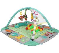 Tapis d'éveil avec arche de jeu et 30 balles sensorielles Tapis d'éveil interactif pour bébé