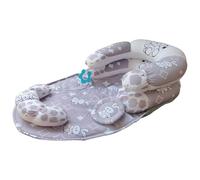 Tapis d'Éveil avec Coussin Temps sur le Ventre | Tapis de Motricité Bébé avec Jouet Sensoriel et Coussin de Soutien | Jeu Éducatif Précoce pour Développement Sensoriel dans Chambre Crèche Garderie Sal