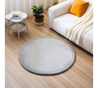 Hakuna Matte Tapis de jeu velours gris ⌀120 cm