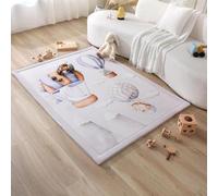 Tapis d'éveil Bébé 170x120x2,5cm, Ballons Dinosaure, Tatami Bébé