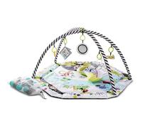 Tapis d'Éveil Bébé 2 en 1 - SUTEO - Kinderkraft Smartplay - Multicolore - Mousse - 103x103x55 cm
