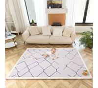 Tapis d'éveil Bébé 200x150x2,5cm, Berbère - Tapis de Jeux avec Mousse Mémoire de Haute Qualité - Tapis Antidérapant pour Bébé, Tapis de Sol Enfant