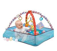 Tapis d'éveil bébé 3 en 1 - PIMPIMSKY - Your Way Ball Play - 18 boules marines - Taille 80 * 80 * 50CM