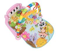 Tapis d'éveil Bébé avec Musique et Lumières, Tapis d'activité pour Nourrissons, Tapis de Jeu bébé avec Arche de Jeu et Jouets Suspendus - Kick and Play Piano Gym pour Bébé Filles Garçons