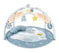 Tapis d'éveil bébé colors gym bleu