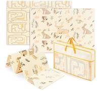 Tapis d'éveil Bébé - MAMABRUM - Mamabrum Tapis de jeu- 120x180 cm - Imperméable - Antidérapant