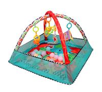 Tapis d'éveil bébé-MENGDA-Jouets d'activité et de développement- Avec 18 balles marines et arche de Jeu-Pour 0 à 18 mois