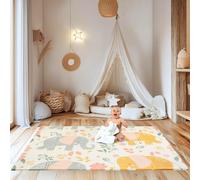 Tapis d'éveil bébé pliable double faces