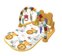 Tapis D'éveil Bébé Tapis D'éveil Et De Jeux Tapis De Gymnastique Musical De Jeu Musical De Dessin Animé De Gymnastique Musical D’Éveil Pour Bébé Baby Gyms Pour Naissance 0-36 Mois 74x67x40 Cm