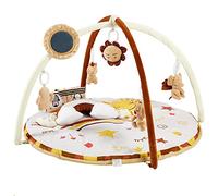 Tapis D'Éveil Bébé, Tapis Motricité Sensoriel Bébé Pour Le Jeu À Plat Ventre, Tapis Deveil Bébé Evolutif Antidérapant Epais Pliable, 9 Jouets en Peluche Détachables, Tapis de Sol Gym Bebe Garcon Fille
