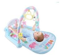 Tapis d'éveil de jeu musical gymnastique léger 3 en 1 pour bébé - Bleu Bleu G