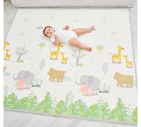Tapis D'éveil En Mousse, Épais Et Pliable Pour Enfants - 180 X 150 X 1 Cm - Savannah Superbe Bebe