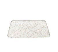 Tapis d'éveil en silicone transparent modèle Confetti pour chiens et chats Ferri