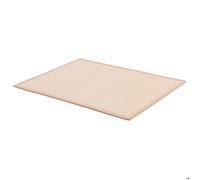 Tapis d'éveil en velours beige - Juskys - Maila - 180 x 120 x 2 cm - Mousse à mémoire de forme - Antidérapant - Douillet