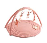 Sauthon – Tapis d'éveil Esmée – Arches en coton – Rose – 100 x 100 cm