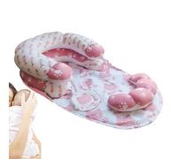 Tapis d'Éveil et Coussin de Motricité pour Nouveau-nés - Oreiller De Soutien Pour Temps Sur Le Ventre Avec Jouet Sensoriel,Jeu Éducatif Précoce pour Développement Sensoriel dans Chambre Crèche Garderi