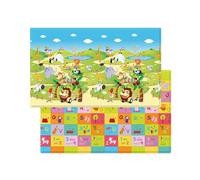 Tapis d'éveil et jeu multicolore zoo