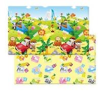 Tapis d'éveil et jeu Safari Vert G