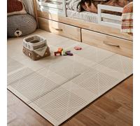 Tapis d'eveil évolutif en Mousse éveil Bébé Mamabrum 180*120, Double Faces, Facile à Nettoyer, Imperméable, Pliable Sac Rangement