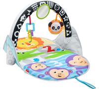 Tapis d'éveil Fisher-Price Safari to go, tapis d'éveil avec arche de jeu, couverture pour bébé