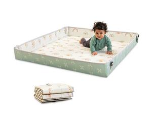 Tapis d'éveil géant - INFANTINO - Pliable - Arc-en-ciel