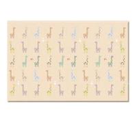 Tapis d'éveil Girafe amoureuse Marron G