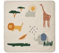 Tapis d'éveil Glenn Safari Sandy Mix (110 x 110 cm)