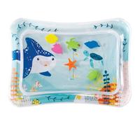 Infantino – Tapis d'eau Jumbo Pat & Play – Mer, stimule motricité & temps sur le ventre – 3 mois+