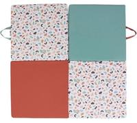 Tapis d'éveil Malin - TINEO - Tapis évolutif multifonction 3-en-1 - 120 x 120 cm - Géométrique / Animaux rigolos