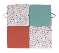 Tapis d'éveil Malin - TINEO - Tapis évolutif multifonction 3-en-1 - 120 x 120 cm - Géométrique / Animaux rigolos