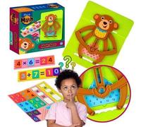 Tapis d'éveil mathématique pour ours en peluche