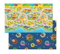 Tapis d'éveil multicolore Ma Ville Bleu G
