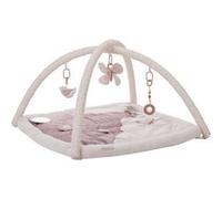 Tapis d'éveil ouatiné soft boa avec arche de jeux rose Rose G