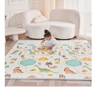 Tapis d'éveil pliable en mousse, réversible et imperméable 180x120x1 - DINO | SUPERBE BEBE
