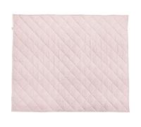 Tapis d'éveil pour bébé 140x150 cm Tapis d'éveil pour bébé Tapis d'éveil matelassé, tapis de jeu pour bébé pliable en coton Tapis d'éveil doux pour ramper et jouer-Rose