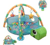 Tapis d'éveil pour bébé avec ballon - MENGDA - Jouets amovibles - Arche de jeu - 30 balles