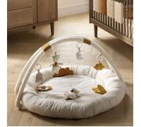 Tapis d'éveil rond en bouclette coton bio - PETIT SOLEIL