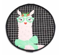 Tapis d'eveil & sac à jouets 3 en 1 en coton multicolore TU