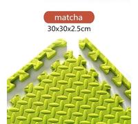 Tapis d'éveil,Tapis de sol en mousse pour enfants, 2.5cm d'épaisseur, couture pour enfants, ramper, - Type Matcha-4pcs with 4edge