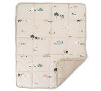 Done By Deer Tiny Farm Play Mat Beige Enfants