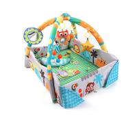 Tapis d'éveil TinyMini 4 Faces avec barrière