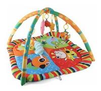 Milly Mally TinyMini Tapis éducatif Feuille (Animaux Colorés)