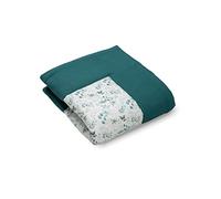 Tapis d'éveil ULLENBOOM pour bébé 120x120 cm - 100% OEKO-TEX - Fabriqué dans l'UE, épais rembourré -Eucalyptus pétrole- Idéale comme tapis de jeux bébé, tapis de motricité et tapis de sol pour enfant