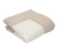 Tapis d'éveil ULLENBOOM pour bébé 120x120 cm - 100% OEKO-TEX - Fabriqué dans l'UE, épais rembourré - Sable floral - Idéale comme tapis de jeux bébé, tapis de motricité et tapis de sol pour enfant